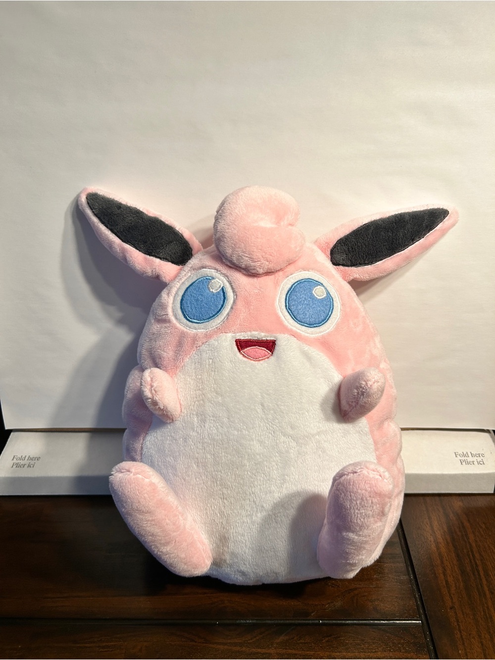 Pink Wiggly-Eared Plush Stuffed Animal - Soft Kids Toy